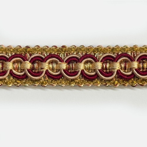 Per yard drapery trim red - drapery,